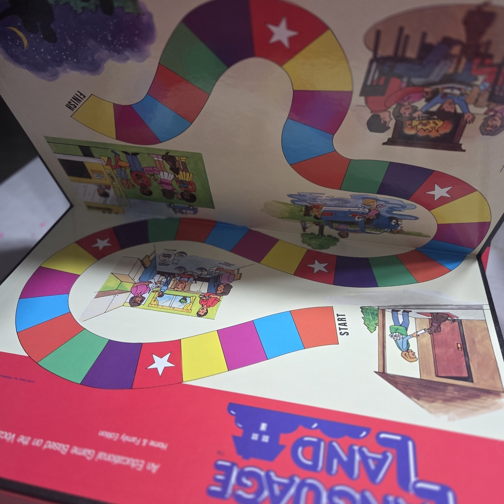Colorful Language Land Board Game - Picture 2 of 3